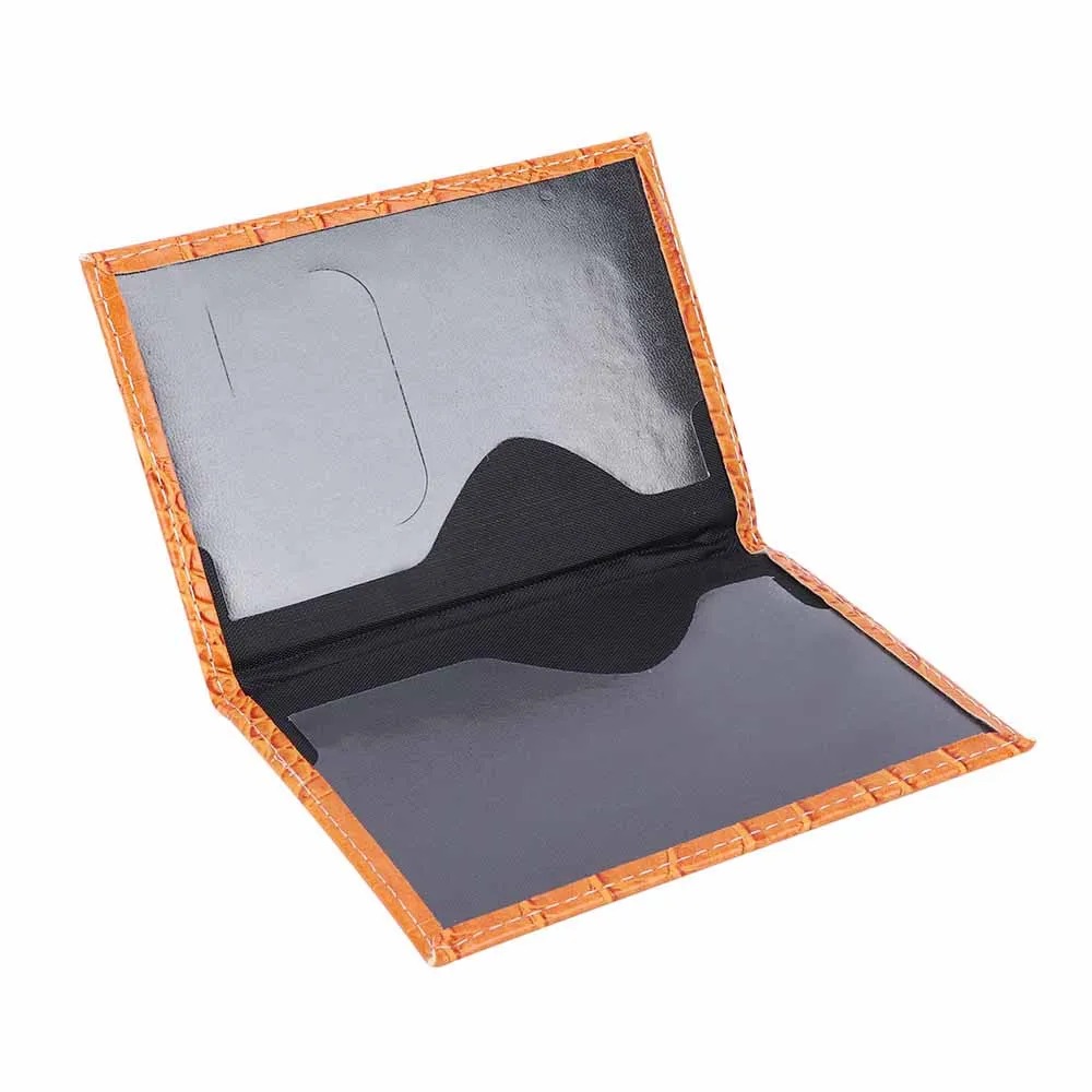 Мягкий чехол для паспорта кожаный держатель визиток тонкий кошелек из