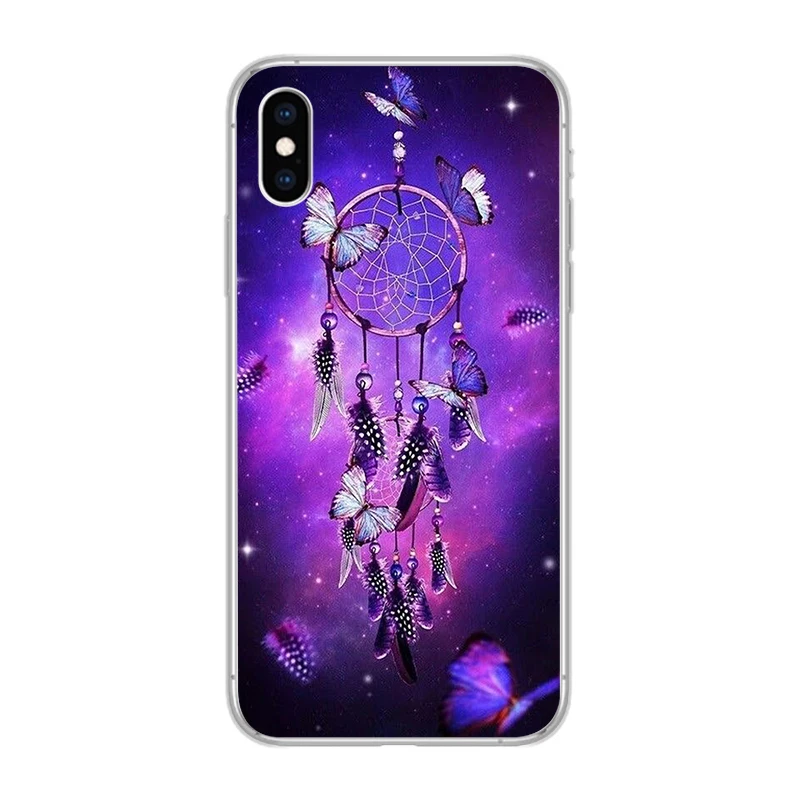 Ciciber Dreamcatcher чехлы для телефонов iPhone 11 Pro Max 7 8 6 6s Plus SE 5S Мягкий чехол из ТПУ X Xs XR XS |