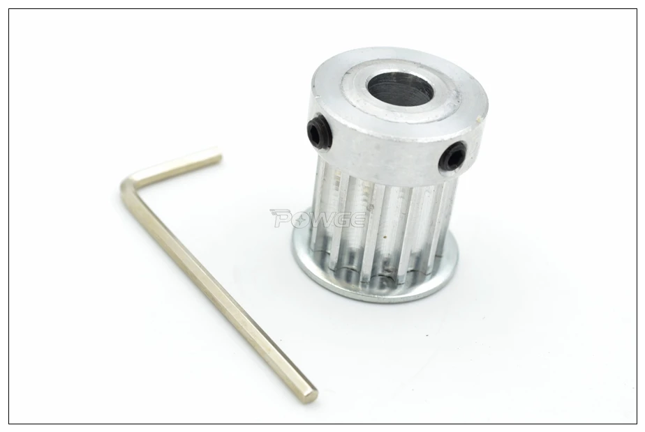 POWGE 10 шт. 12 зубцов 5 м Синхронный шкив Bore5/6/6.35/8/10 мм подходящая ширина 15/20 ремень ГРМ