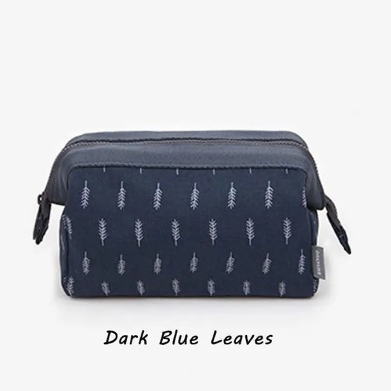 B Модная стильная женская портативная маленькая косметичка для путешествий, мини-сумка для хранения косметики на молнии для девушек - Цвет: B