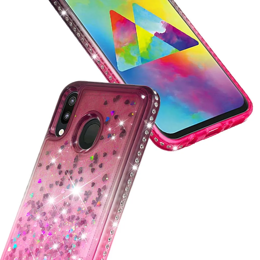 Чехол с зыбучим песком для Samsung Galaxy M20 M 20 2019 M205 SM-M205FN SM-M205G SM-M205 SM M205FN M205G