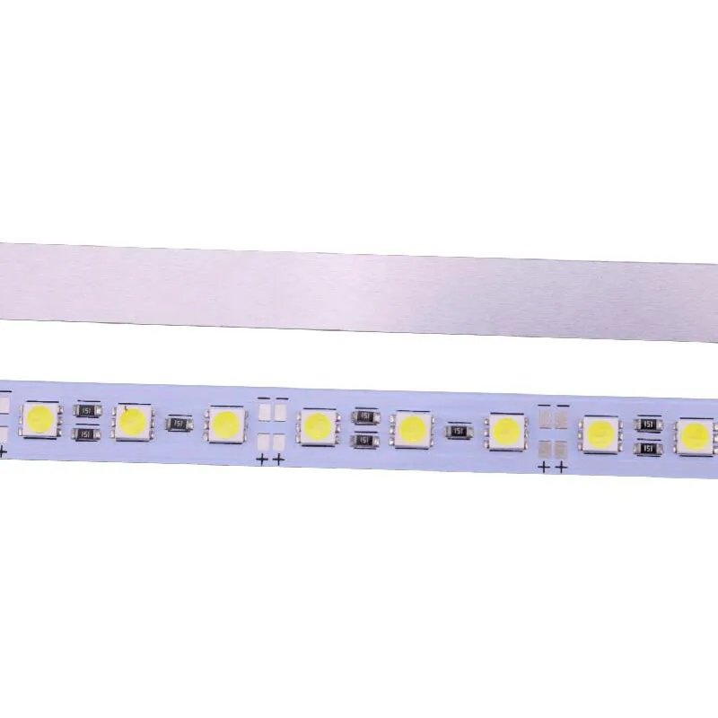 DC 12 вольт 0,5 м 5050 SMD светодиодный жесткий полосатый свет для бара 12 в 36 светодиодный s шкаф витрина украшение освещение с корпусом из алюминиевого сплава