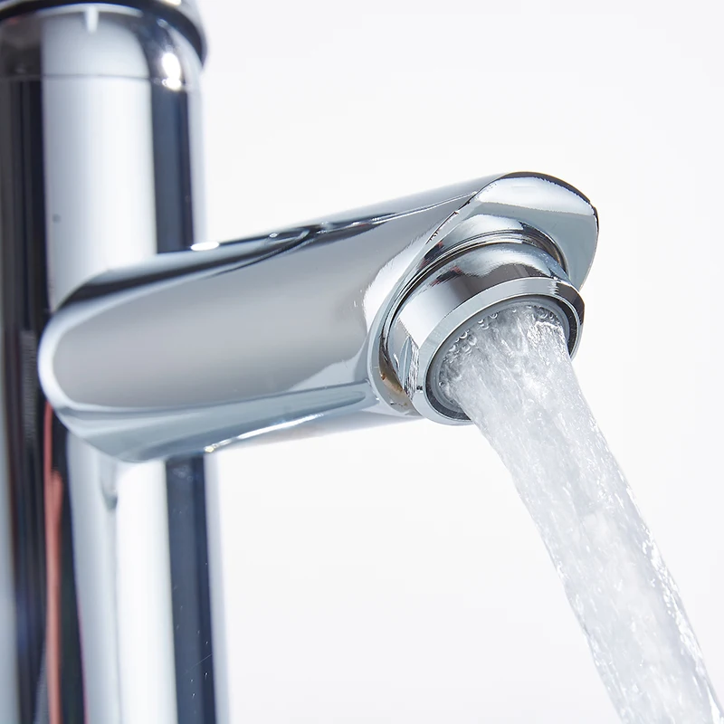 mini Stylish elegant Bathroom Basin Faucet Brass Vessel Sink Water Tap Mixer Chrome Finish | Faucets