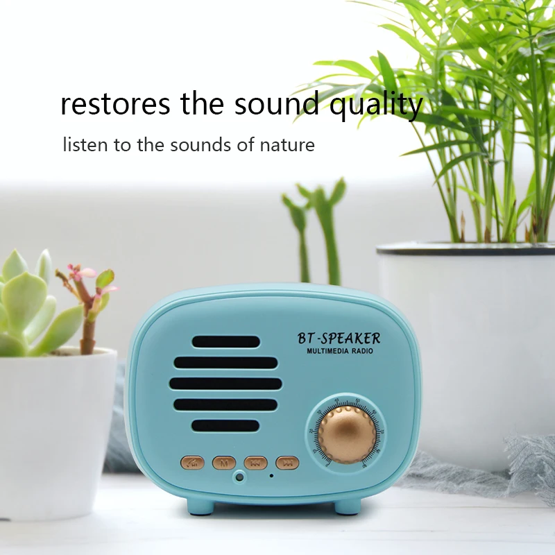 MOONSTAR Bluetooth динамик светодиодный портативный мини беспроводной плеер USB Радио Fm Mp3