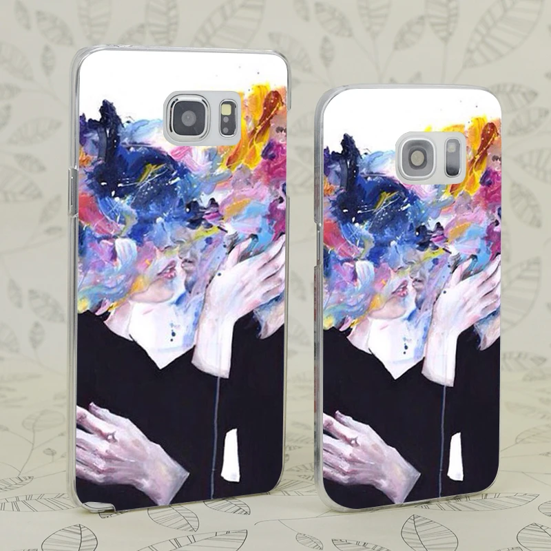 C4465 близость на дисплее прозрачный жесткий PC чехол для samsung Galaxy S 3 4 5 6 7 Mini Edge Plus Note 9