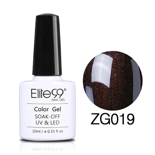 ZG019 Elite99 10 мл УФ гель лак с блеском для ногтей груша серии длительный гель ногтей лак Полупостоянный ногтей Полировочный Гель для маникюра - Цвет: ZG019