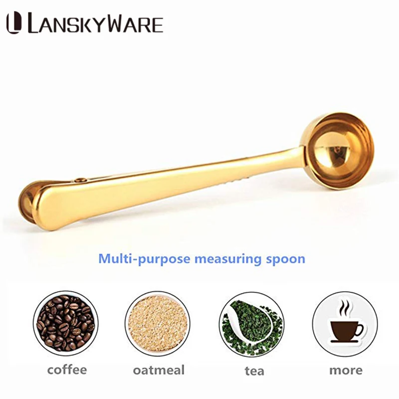 1 шт. мерный совок для кофе и чая ложка многофункциональная кофейная из