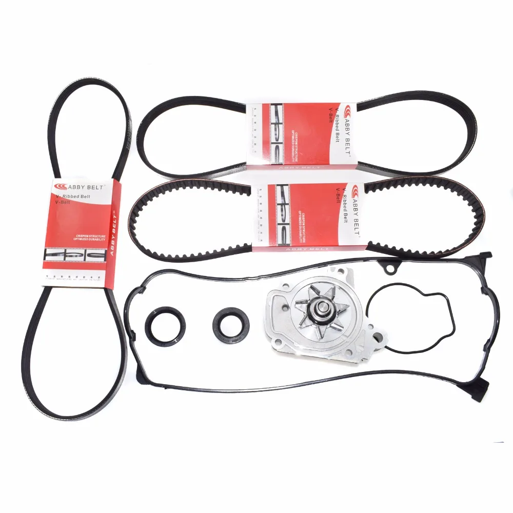 Водяной насос ISANCE зубчатый ремень приводной уплотнения и прокладка для Honda Civic 1.7L