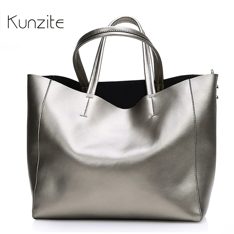 Роскошные женские дизайнерские Сумочка Серебряный портативный ведро дамы tote SAC