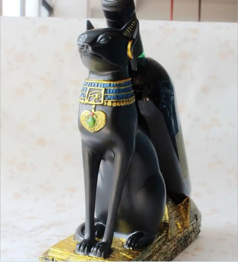 Изделия из смолы европейский стиль египетский кот Бог винный стеллаж модный