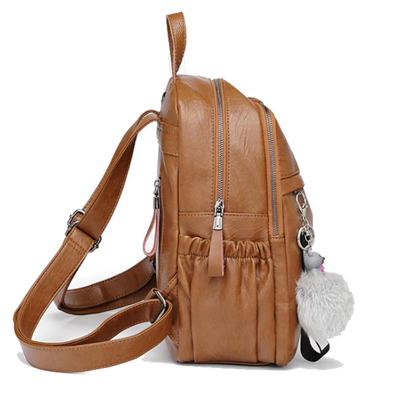 Chuwanglin Модный женский рюкзак из натуральной кожи, школьный рюкзак mochila feminina, простой рюкзак, дорожные сумки B5180