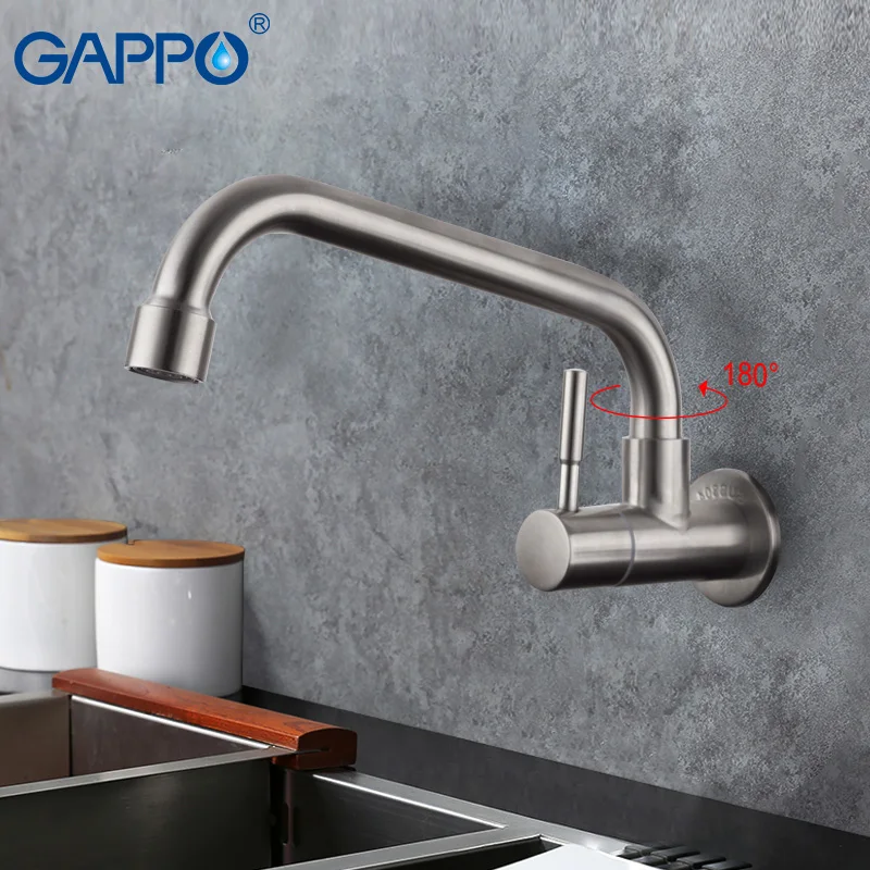 Кухонный Смеситель GAPPO кран из нержавеющей стали для раковины|torneira para cozinha|kitchen sink