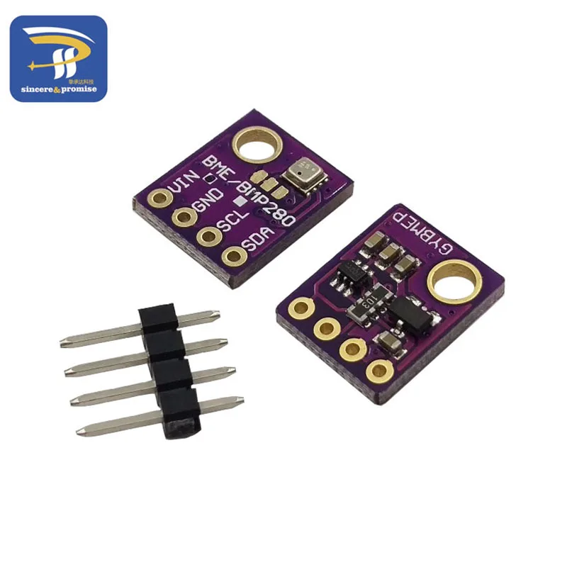 BME280 GY цифровой датчик SPI I2C влажности температуры и атмосферного давления модуль датчика 1 8 5 в постоянного