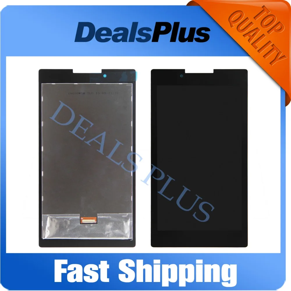 Замена Новый ЖК дисплей + сенсорный экран в сборе для Lenovo Tab 2 A7 30 30HC 30DC черного