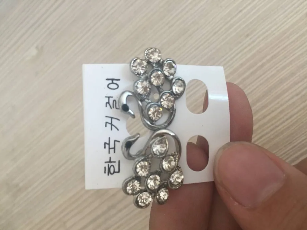 Распродажа новые модные изысканные корейские Уникальные Милые Стразы с