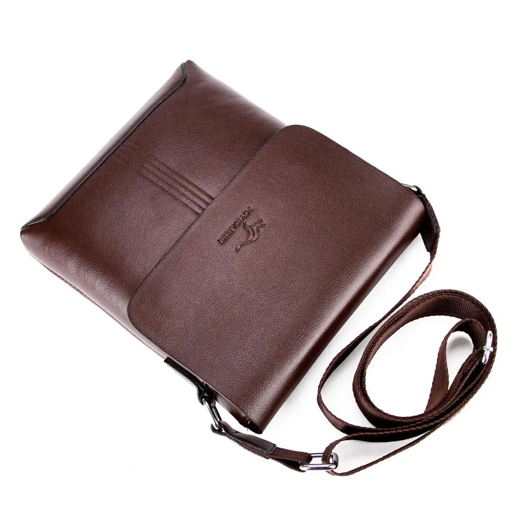 

2021 Luxury Brand Men Messenger Bag Solid Male Soft Leather shoulder bag Fashion Man Crossbody Bags Business Casual Travel bags