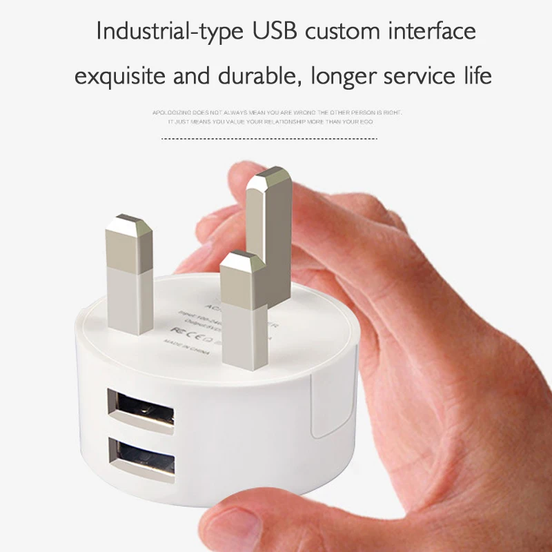 Unifish USB Зарядное устройство 2 Порты 5 В 2.1a Портативный телефон Зарядные устройства