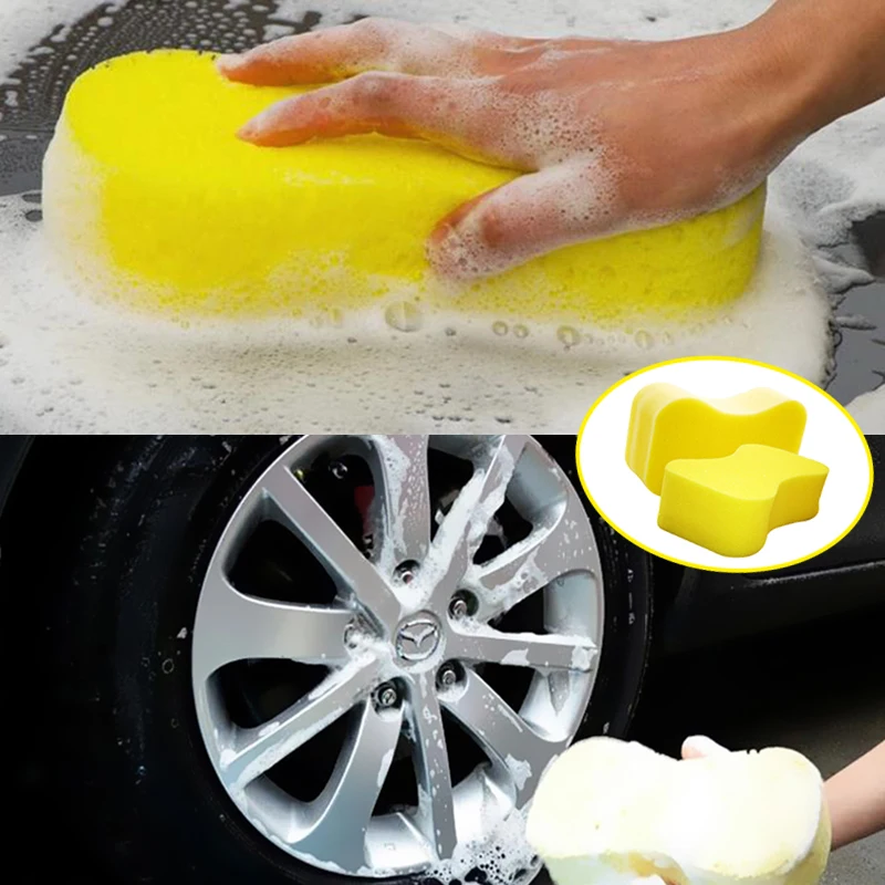 Автостайлинг 1 шт. губка для мойки автомобиля вакуумная сжатая Audi a4 b6 a3 a6 c5 Toyota corolla