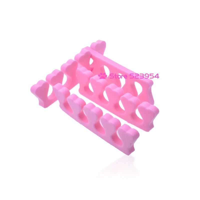 10 шт. разделители пальцев для нейл арта из мягкой пены ортодонтическое