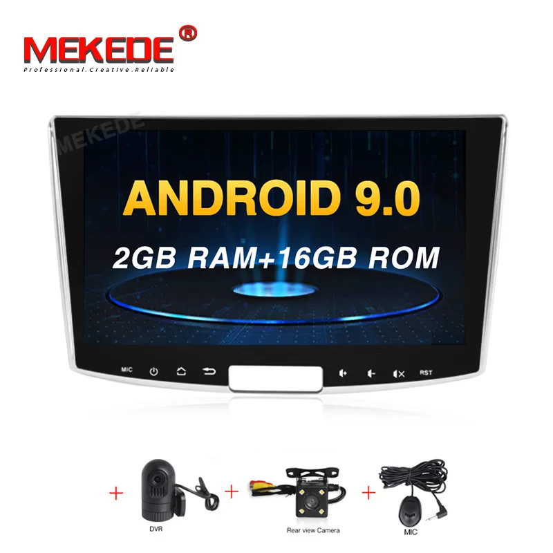 MEKEDE 10," PX30 Android 9,0 автомобильный dvd мультимедийный стерео для Volkswagen VW Passat B6 B7 CC Magotan 2011- gps navi авторадио - Цвет: 16G dvd camera DVR