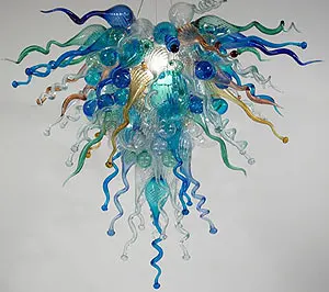 

Home Decoration Style Hand Blown Glass Chain Chandelier
