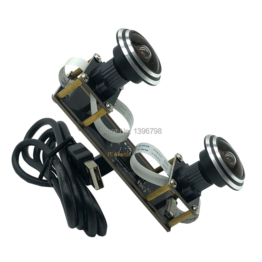 Камера кошачий глаз 1080P гибкая синхронизация стерео веб-камера Двойной 30 кадров/с