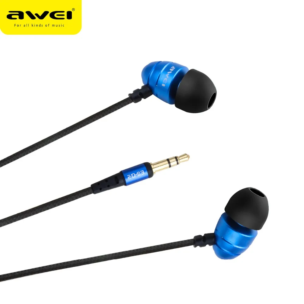 AWEI Проводные стереонаушники и наушники-вкладыши для телефона iPhone samsung Kulakl K Auriculares