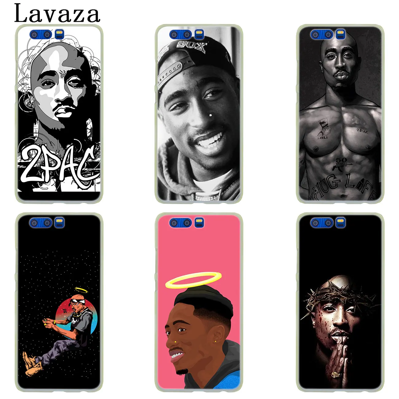 Чехол Lavaza singer 2pac tupac Crown 2 pac Rap для Huawei Y9 Y7 Prime 2019 2018 Honor 20 8A 8X 8 9 9X 10 Lite 7C 7X 7A