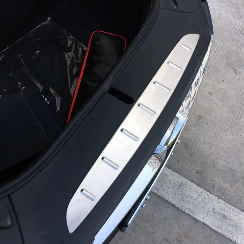 Новинка для Tesla MODEL X 2016 2018 2 шт. Передняя защитная накладка из нержавеющей стали