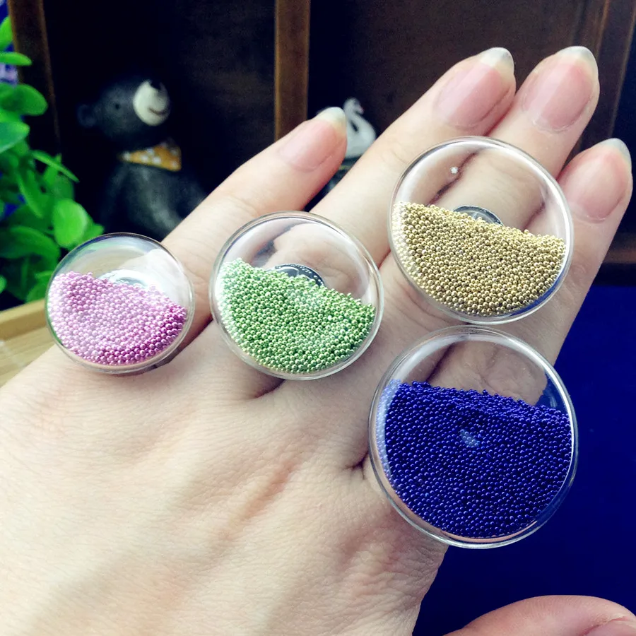 

5sets Flat Round Glass Bubble With Ring Setting Base Set 34mm 30mm 25mm 22mm Don't include Filler Jewelry Findings