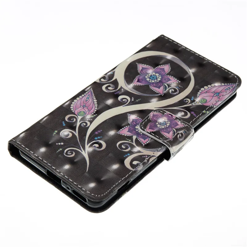 

Wekays For Sony XA 2017 Cartoon Butterfly Flower Leather Funda Case For Sony Xperia XA1 G3112 G3116 G3121 G3123 G3125 Cover Case