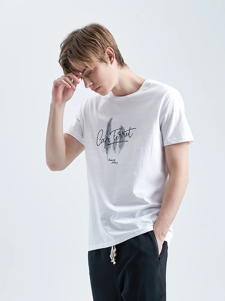 Пионерский лагерь Футболка Мужская s брендовая одежда Повседневная футболка с