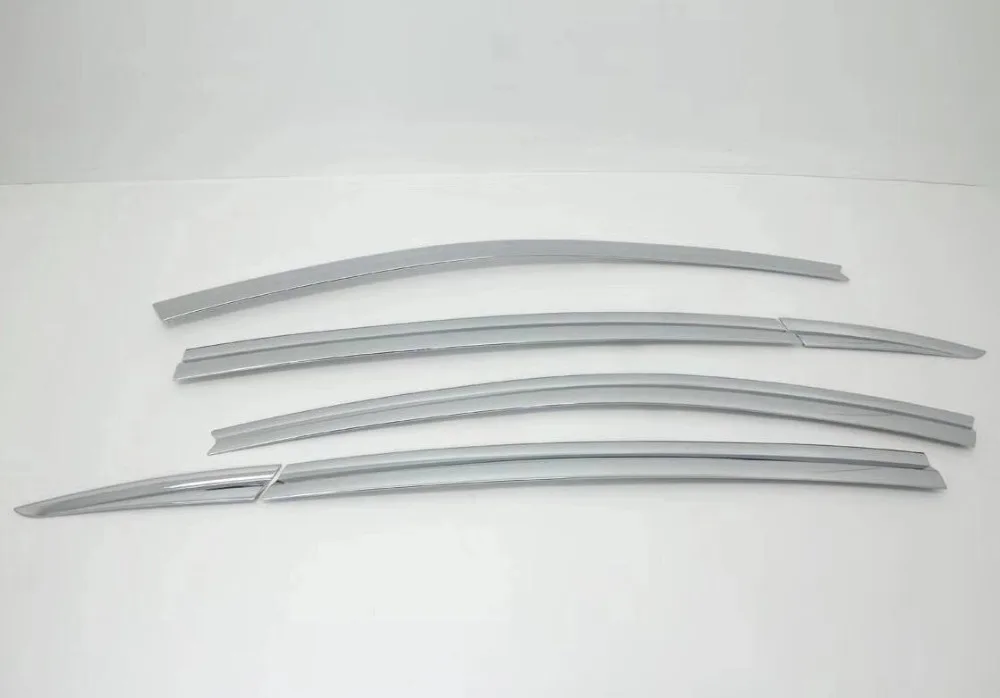 

ABS Chrome Window Visor Vent Shades Sun Rain Guard car accessories For Land Rover Range Rover Velar 2017 2018 2019 car styling