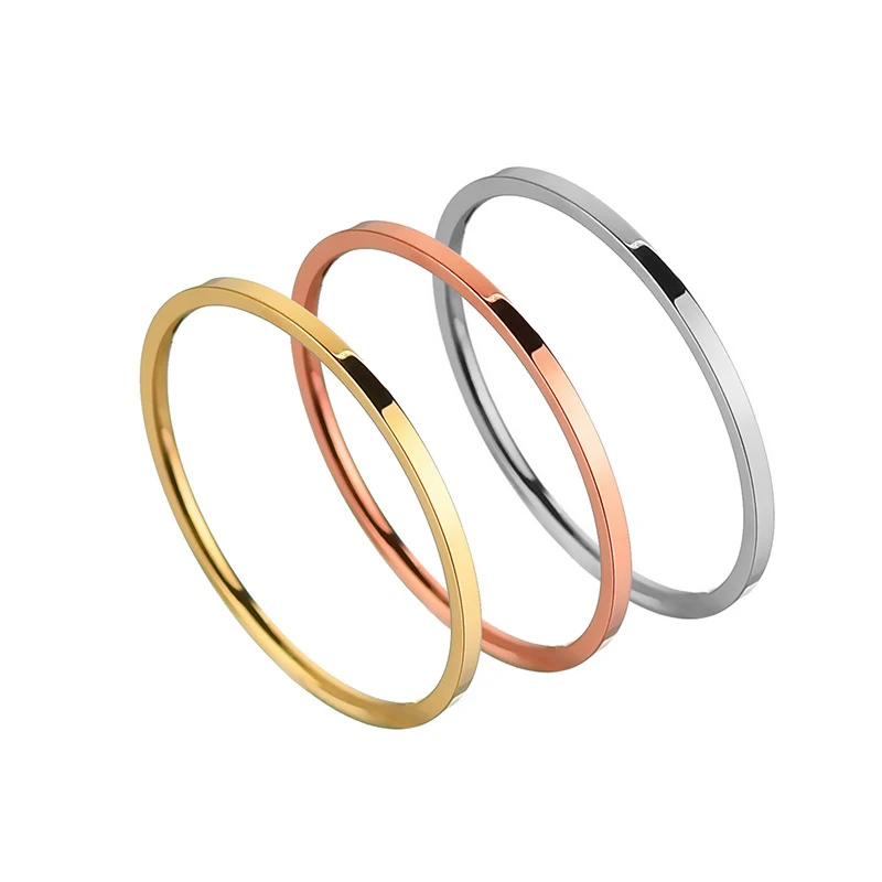 Mossovy личность Глянцевая один костяшки Индекс кольца для Для женщин Модные