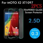 Закаленное стекло для Motorola Moto X2 XT1097, 2 шт.