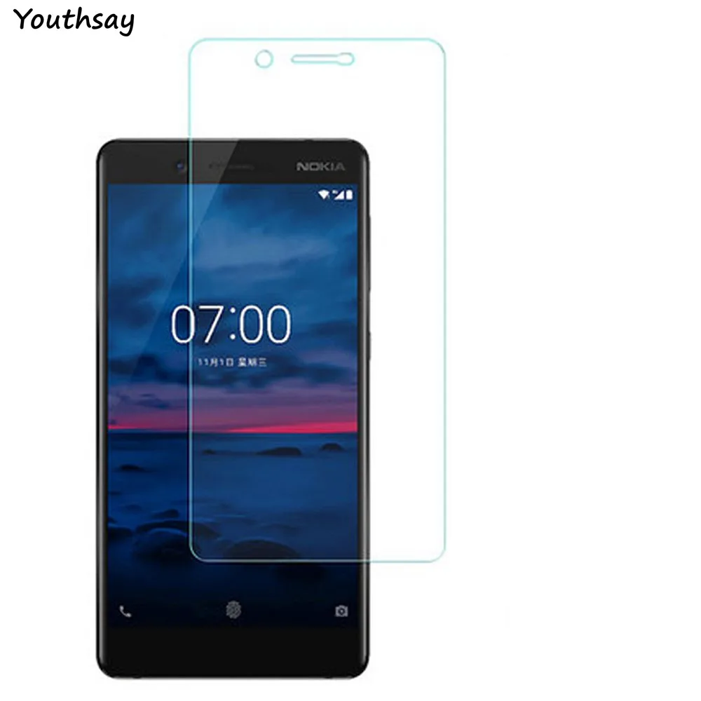 2 uds. De cristal para Nokia 7, Protector de pantalla del tel&eacute;fono a prueba de explosi&oacute;n, cristal templado delgado para Nokia 7, cristal para Nokia7 5,2 pulgadas Youthsay-1