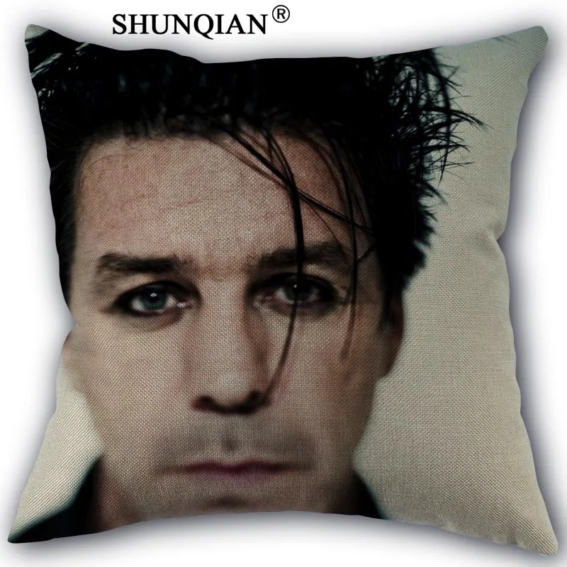 Pillowcase Новое поступление lindemann заказной хлопковый Чехол на подушку с застежкой-молнией на заказ Чехол на подушку большого размера на заказ Ваш образ в подарок - Цвет: Pillowcase
