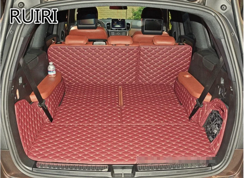 

Best quality & Free shipping! Special trunk mats for Mercedes Benz GLS 7seats 2017-2016 wear-resisting cargo liner boot carpets