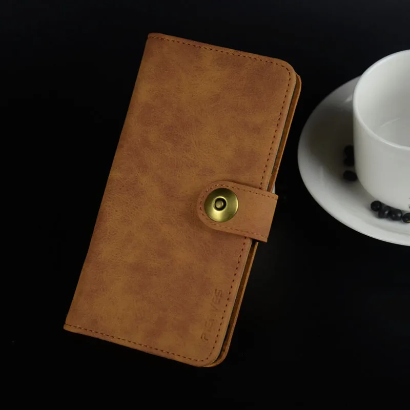 Pierves Марка Ретро искусственная кожа бумажник чехол держателей карт случаях
