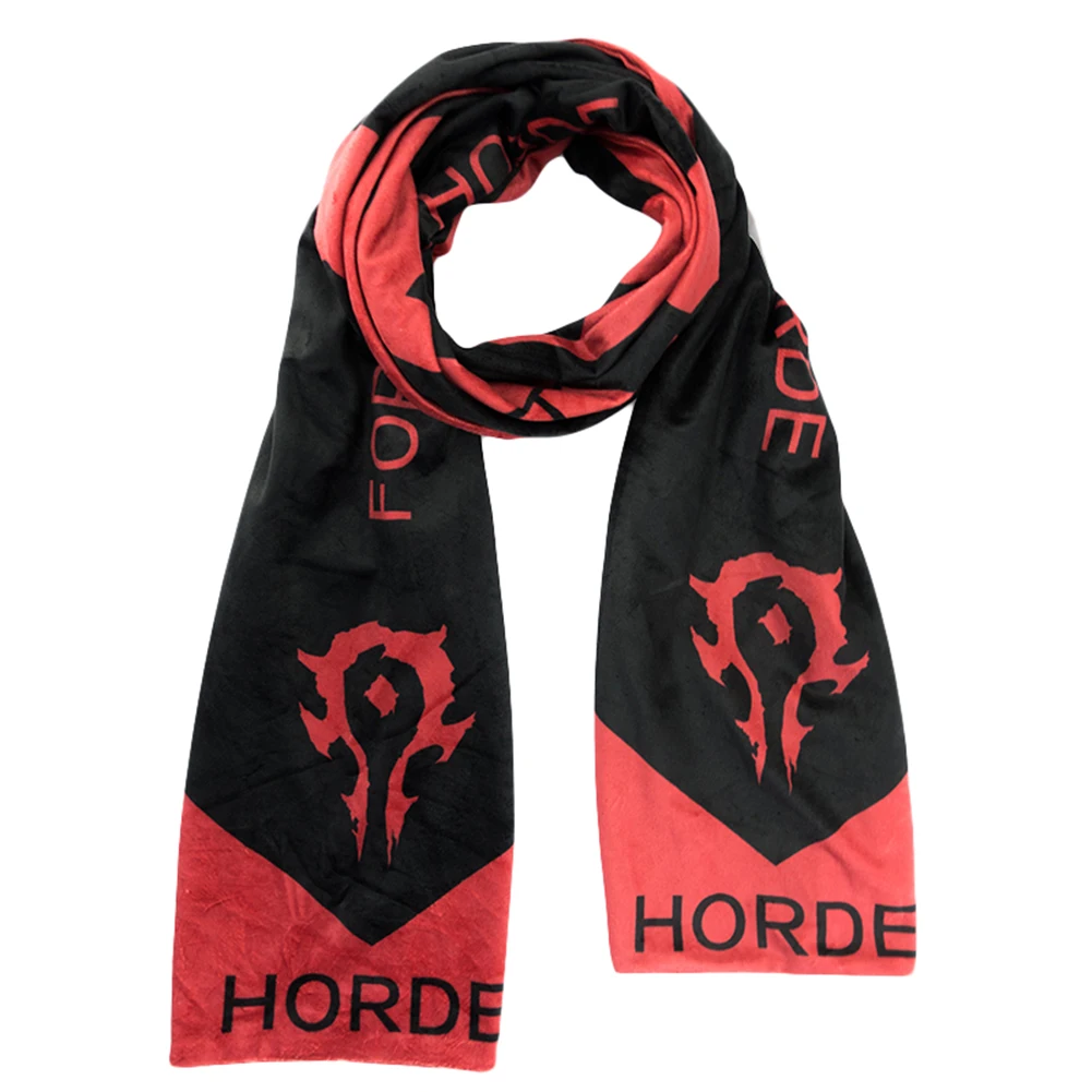 Horde Brdwn Fate The orde Alliance Miku Touken Ranbu Sword Art онлайн мультипликационный персонаж дома Умару Охотник на монстров фиолетовый Evergarden шарф для косплея - Цвет: Horde