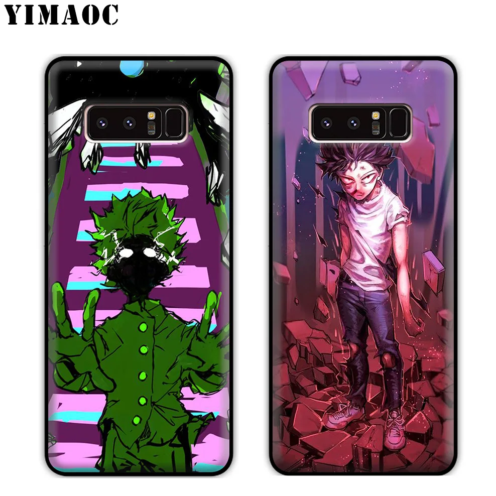 YIMAOC Mob Psycho (милый чудак 100 Мягкий силиконовый чехол для телефона samsung Galaxy Note 10 плюс 9