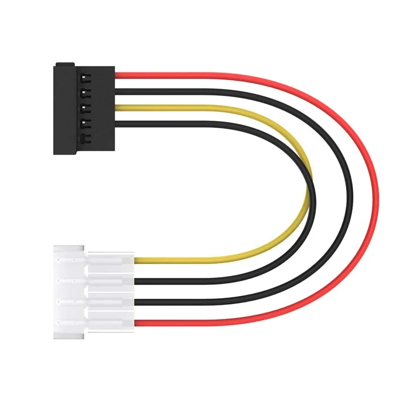 Robotsky 4 Pin IDE Molex Female до 2 из 15 Pin Female Serial ATA SATA адаптер жесткого диска HDD мощность жесткие диски кабель питания