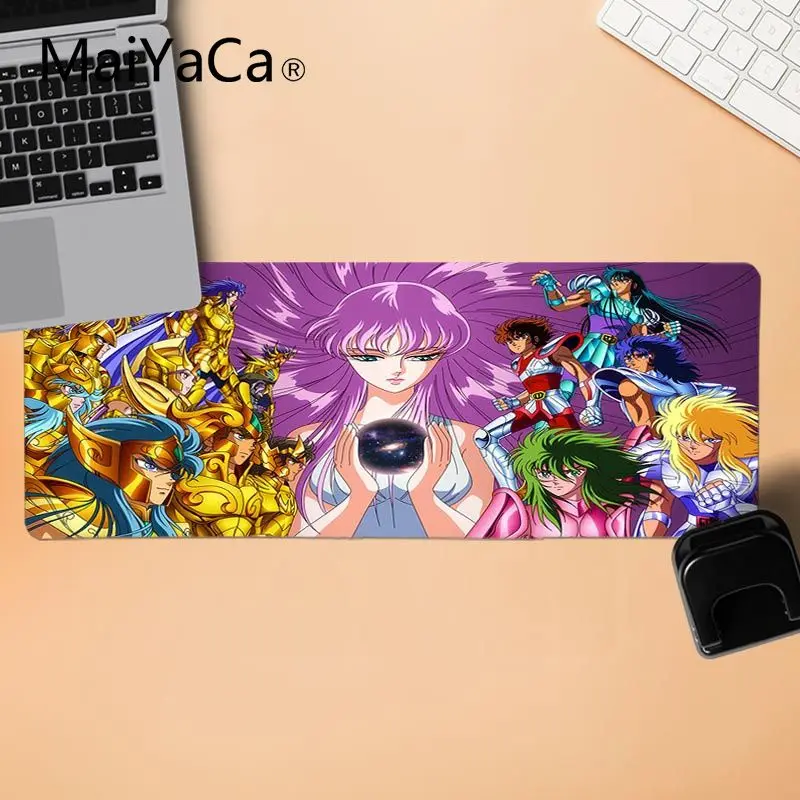 LockEdge 30X90cm MaiYaCa винтажная классная офисная мышь ST Seiya, геймер, мягкая мышь подставка для ноутбука, игровой коврик для мыши - Цвет: LockEdge 30X90cm