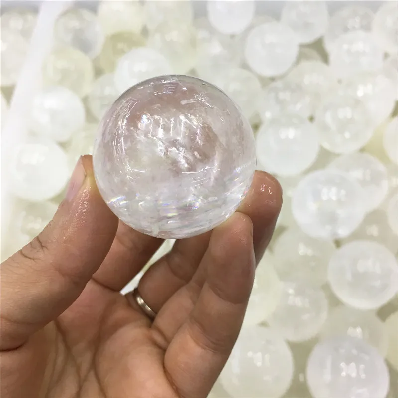 Energy crystal 40 мм природная Радуга искусственная Сфера лампы кристаллы шар