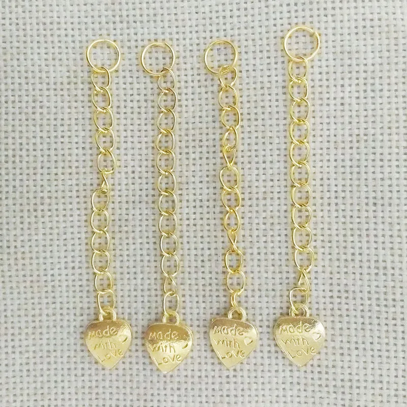 Цепочка с бирками на концы ожерелья удлиненные цепочки хвосты подвеска цветком