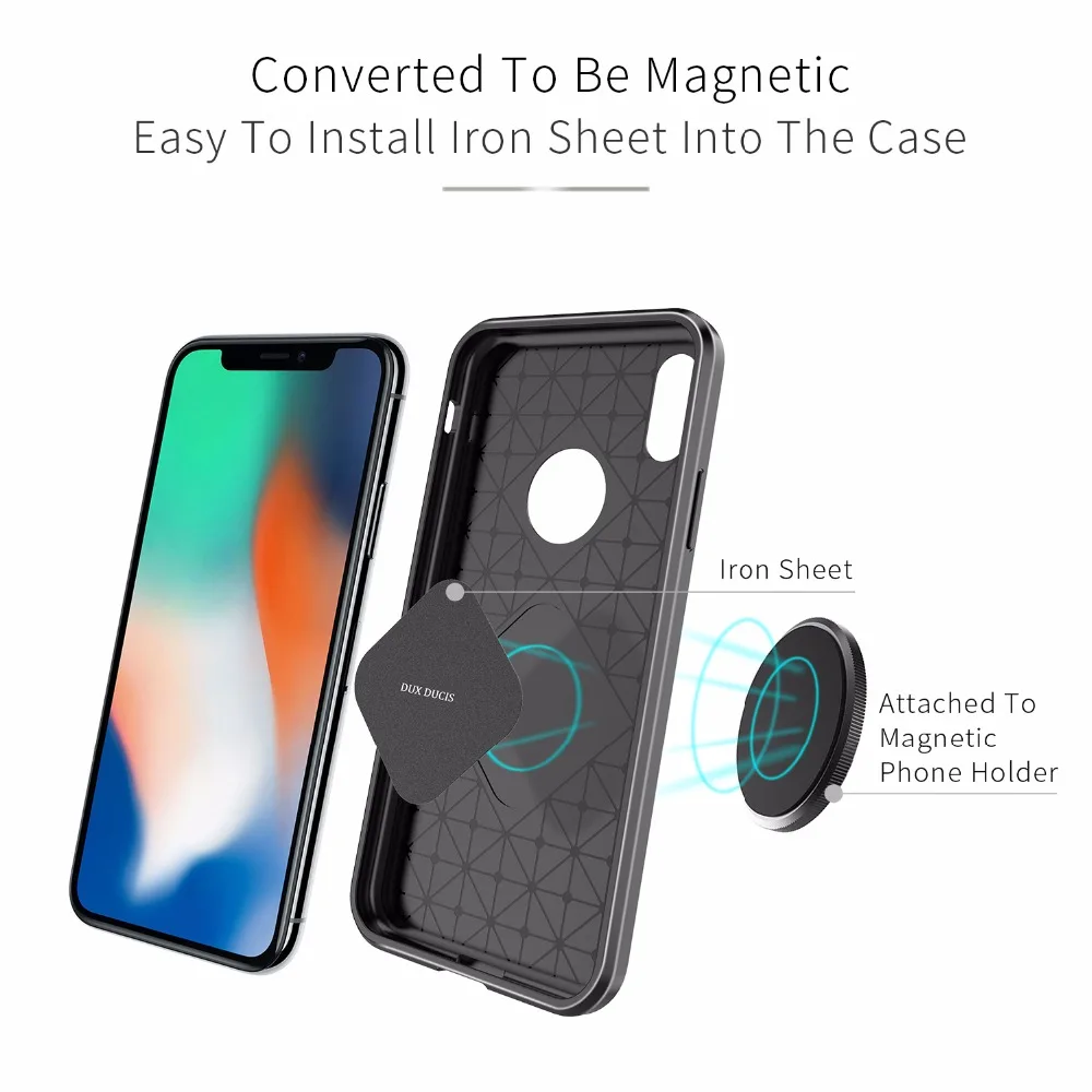Чехол для Apple IPhone X 8 7 6s 6 Plus Мягкий матовый чехол из углеродного волокна ТПУ бампер