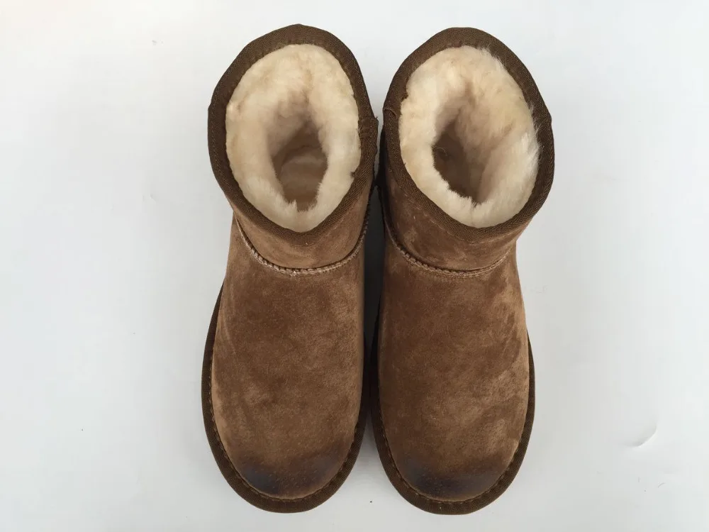 Careaymade/новые зимние сапоги; женские зимние сапоги из натуральной кожи с хлопковым верхом в стиле ретро; женская обувь из толстого теплого хлопка; 6 цветов