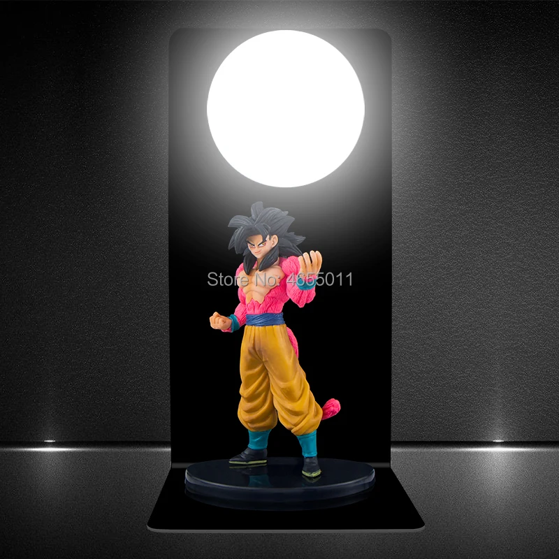 S. orange DIY DRAGON BALL Аниме Goku Zamasu Вегета Буу силовые бомбы настольная лампа светодиодный ночник декоративное освещение подарки