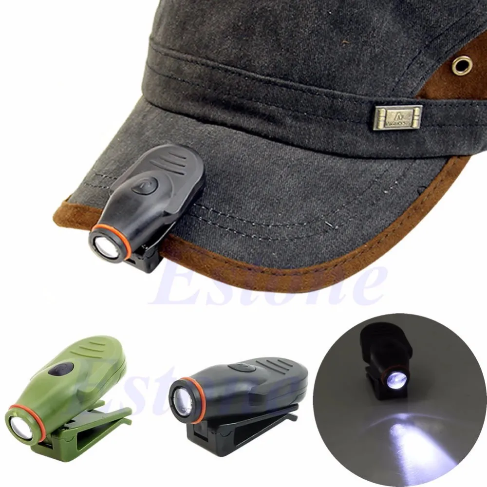 

Bright Clip-on LED Cap Hat Light Headlamp Torch Hunting Fishing Camping Outdoor
