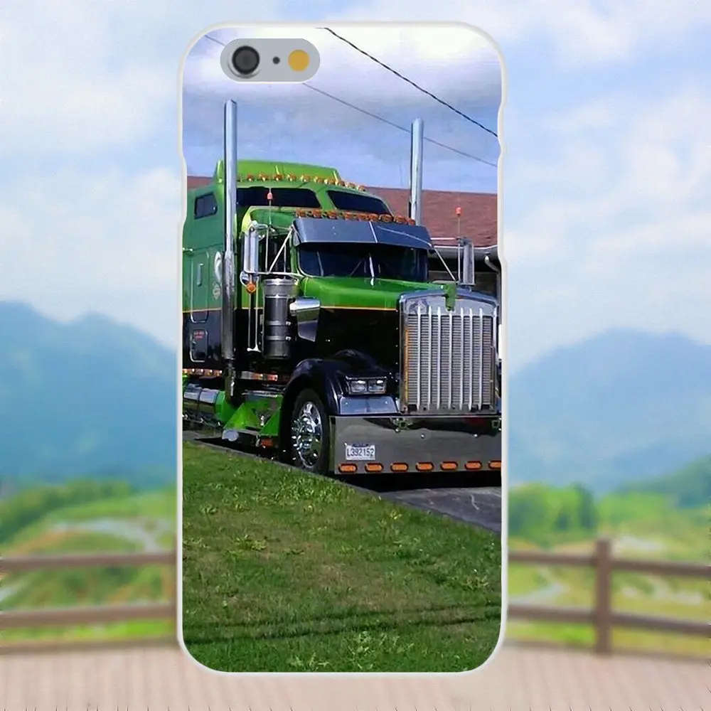 Грузовики peterbilt ТПУ Art чехол для Galaxy J1 J2 J3 J330 J4 J5 J6 J7 J730 J8 2015 2016 2017 2018 mini